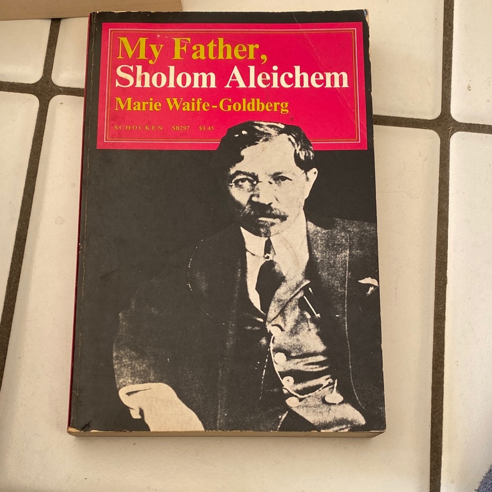 My Father, Sholom Aleichem Book